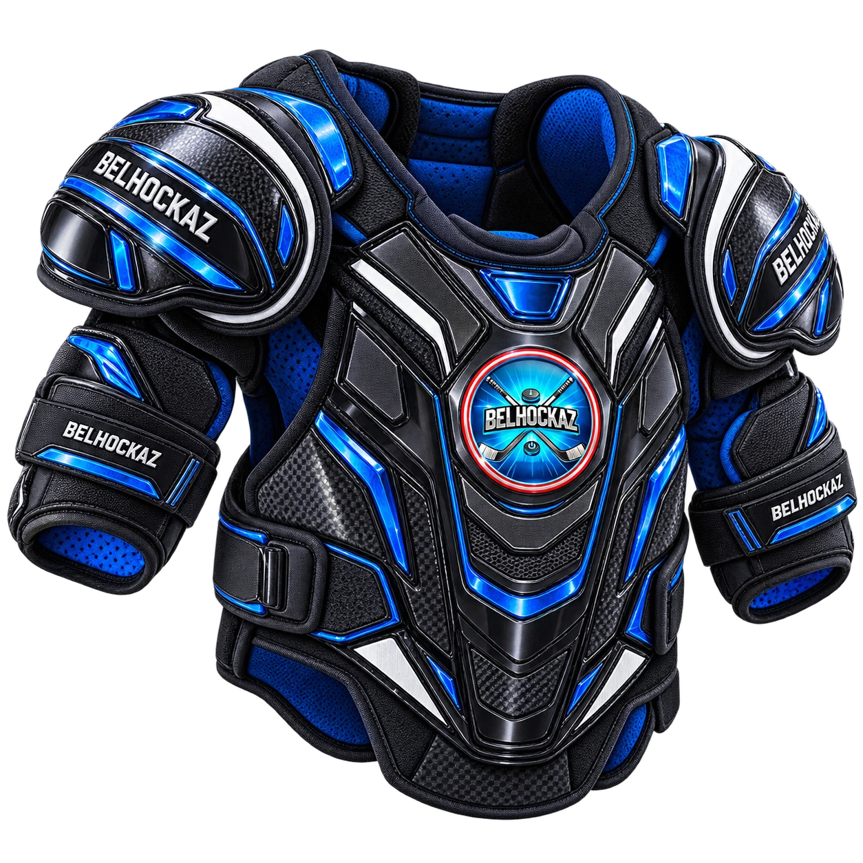 Plastron de hockey sur glace