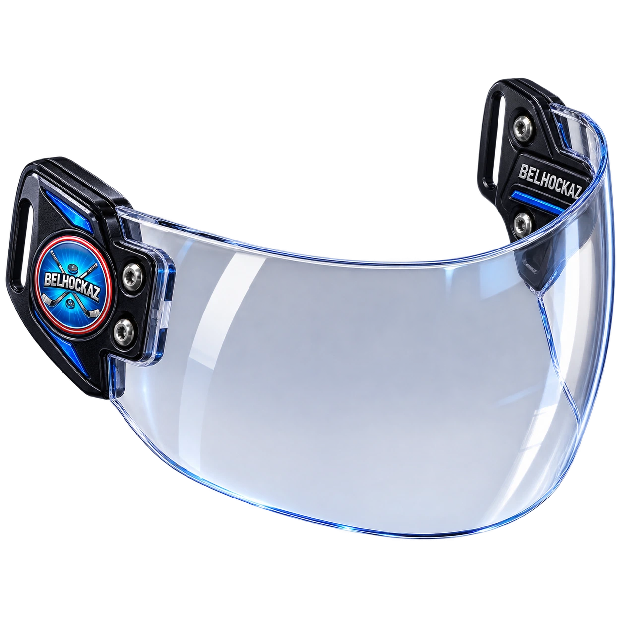Visière de casque de hockey sur glace