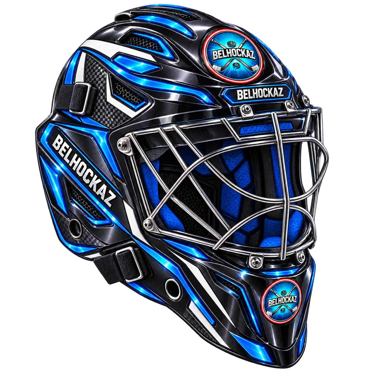 Masque de gardien de hockey sur glace