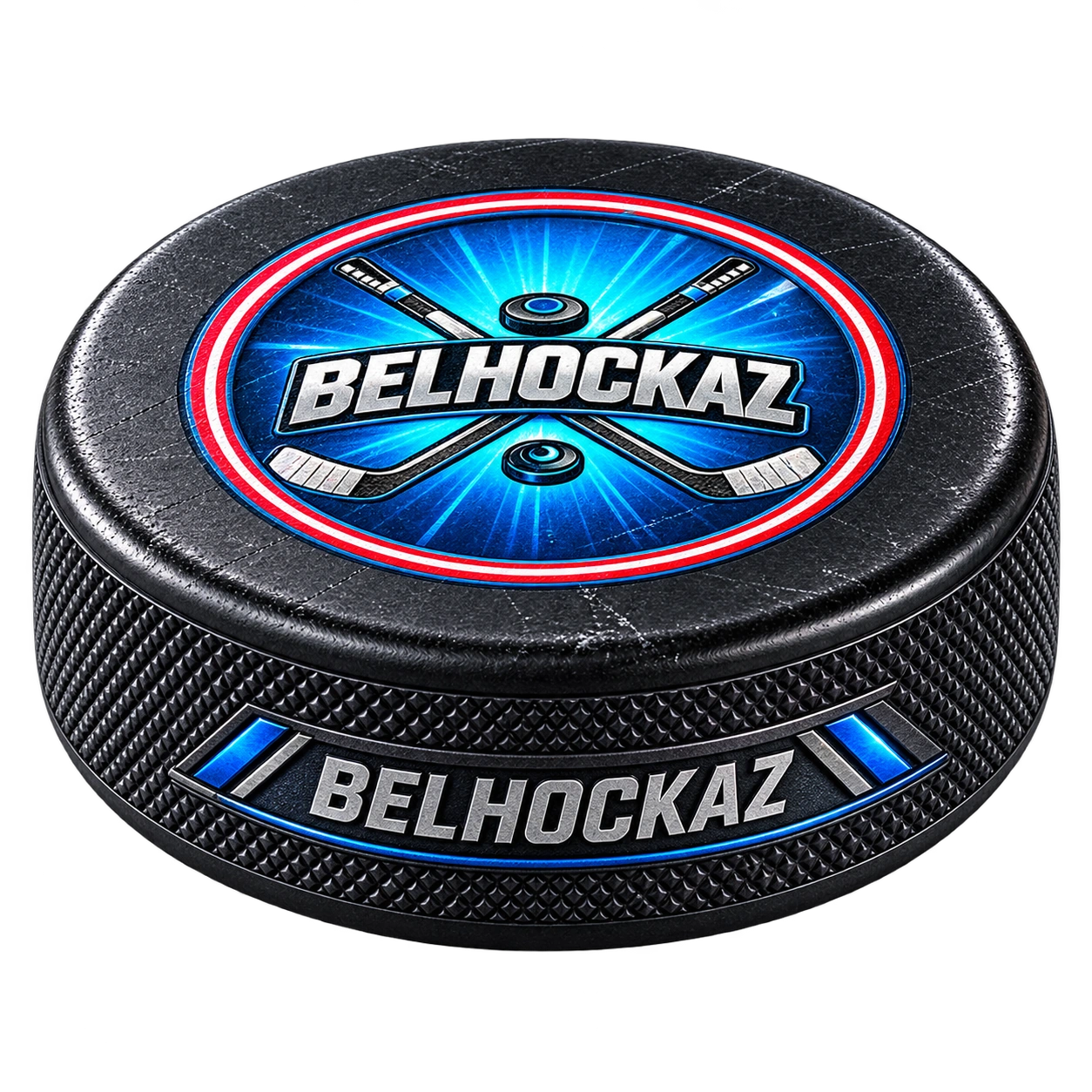 Palet réglementaire de hockey sur glace