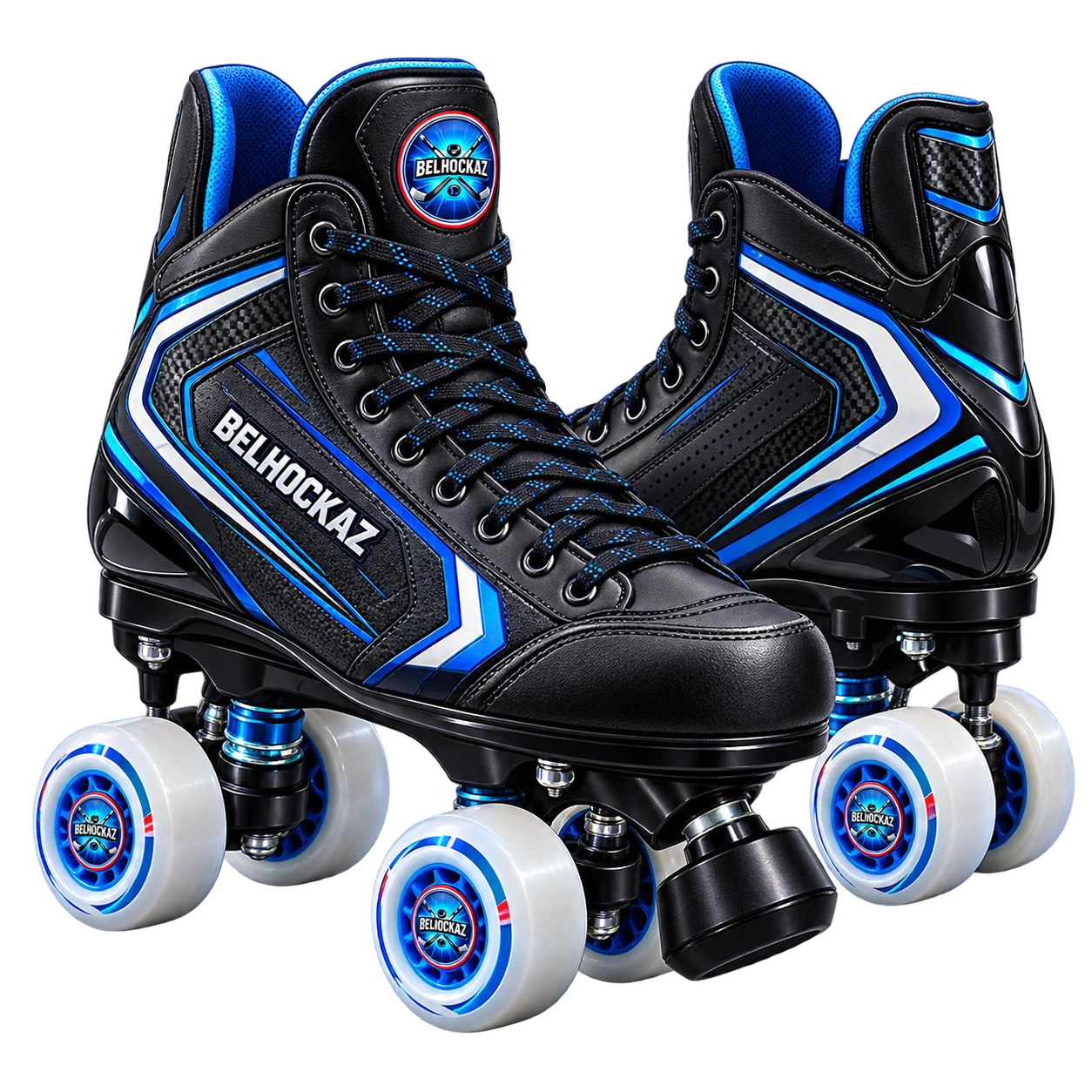 Paire de patins quads de rink hockey