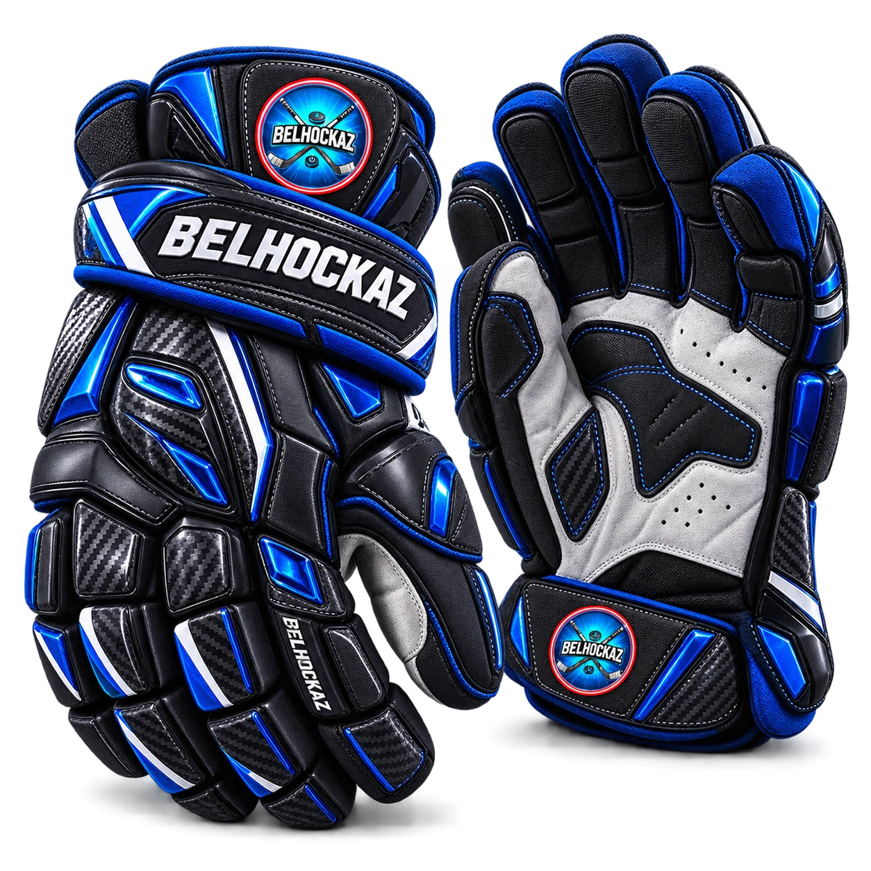 Paire de gants de roller hockey